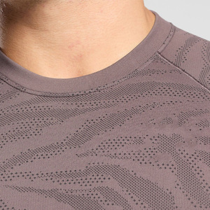 Luxury No Gi Running Rash Guard Base Shirt con mangas largas Compresión de malla lateral Diseño transpirable - Product Image 5
