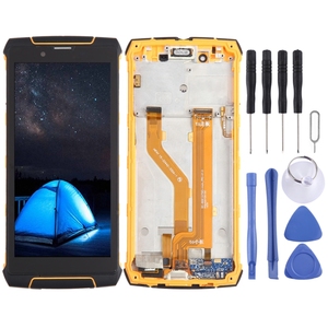 Pour <span class=keywords><strong>Cubot</strong></span> <span class=keywords><strong>King</strong></span> <span class=keywords><strong>Kong</strong></span> 3 numériseur d'écran LCD d'origine assemblage complet avec cadre - Product Image 6
