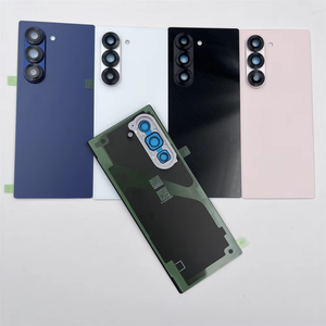 Nouvelle vitre arrière pour Samsung Galaxy Z Fold6 5G, couvercle de batterie, panneau de boîtier arrière, pièces de réparation, cadre de l'objectif de la caméra - Product Image 1