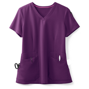 Conjuntos de Uniformes Médicos Unisex Ecológicos de Manga Corta con Cuello Alto, Estilo Jogger, Tejido de Punto Elástico, Venta al por Mayor para Hospitales - Product Image 2