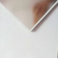 Plaques de plafond en plâtre à motifs multiples pour faux plafonds décoratifs, bureaux, hôtels, restaurants, commerces et résidences
