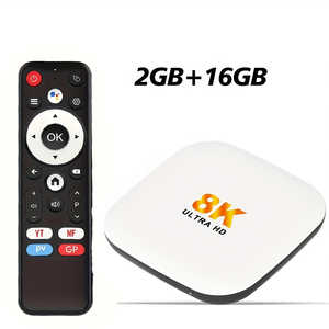 H96 Max M2 Plus Android 14.0 Smart TV Box con 8K WIFI6 RK3528 ARM Cortex A53 4GB RAM 2.4G/5G para Reproductor Multimedia de Google - Product Image 4