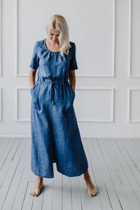 Nouvelle arrivée Retro Lilan up Slim Womens Dress - Product Image 2