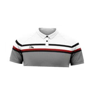 Camiseta Polo de punto con estampado de logotipo personalizado de calidad superior para hombre para uniformes deportivos y de negocios de golf - Product Image 4