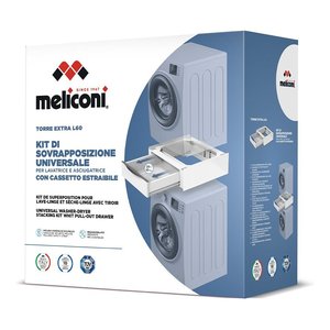 Kit colonne pour sèche-linge TORRE Extra L60 Blanc et Bleu 656112BA - Product Image 2