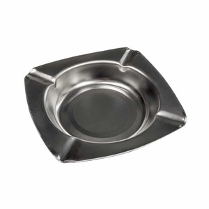 Cenicero de Metal de Latón con Forma Cuadrada de Tendencia, Cenicero con Acabado Dorado para Restaurantes y Hoteles - Product Image 6