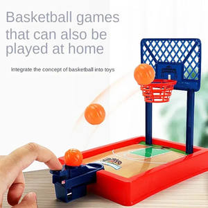 Mini Juego de Baloncesto de Escritorio, Juguete Deportivo de Plástico para Competir con los Dedos, Mini Baloncesto de Tiro con el Dedo - Product Image 4