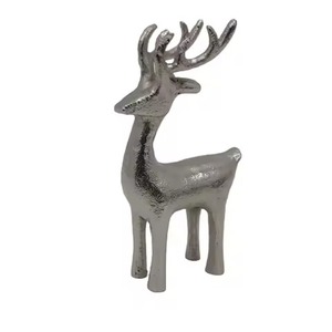รูปปั้นกวางเรนเดียร์โลหะดีไซน์ทันสมัยผ้าปูโต๊ะสุดสร้างสรรค์ตกแต่งคริสต์มาสสำหรับบ้านและงานแต่งงาน - Product Image 4