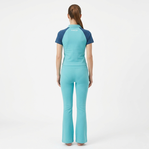 Chemises de luxe pour femmes à manches courtes en piqué de coton tricoté, séchage rapide, respirantes, couleurs et tailles personnalisables, confortables et décontractées - Product Image 5