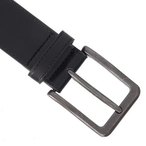 2025 Ceinture en cuir noir PU sur mesure Style vintage de qualité supérieure avec le meilleur matériau et ceinture à boucle en fer - Product Image 3