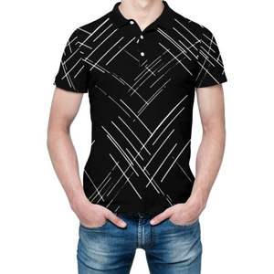 Nouveau style de mode sur mesure hommes polos 100% coton Sublimation Design prix de gros pas cher polo - Product Image 2