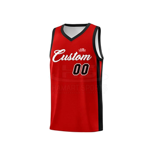 Maillot de basket-ball personnalisé Sublimation Polyester séchage rapide évacuation de la sueur maillot de basket-ball - Product Image 4