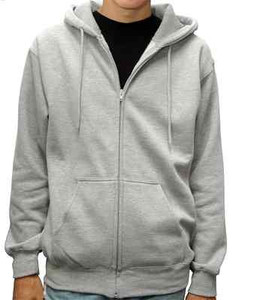 ฮู้ดซิปรูดซิปแขนยาวเข้ารูปสำหรับผู้ชาย - Product Image 1