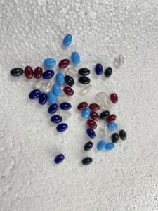 ลูกปัดแก้วข้าวบาร์เลย์สั่งทำตามแบบในสีที่ผลิตตามสั่งและเป็นรูปวงรีสำหรับการใช้งานที่หลากหลายและเพื่อการขายต่อ - Product Image 6