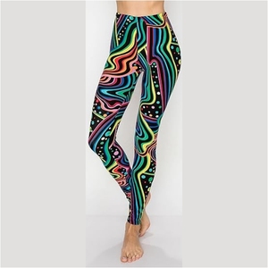 Leggings de Yoga con Cordón para Mujer, a la Moda, Invierno, Sin Costuras, Casuales, Antibacterianos, Transpirables, de Secado Rápido, Cintura Alta, Completos - Product Image 4