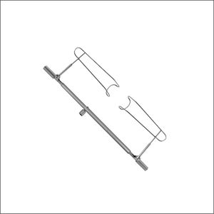 Venta al por mayor de calibrador Castroviejo recto de acero de 20mm con diseño personalizado Venta de alta calidad de Volgocare International - Product Image 6