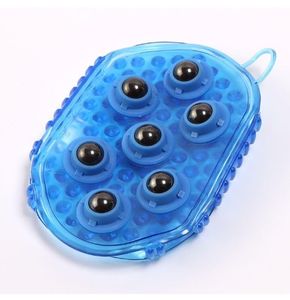 Guanti Massaggianti Linfatici con Sfere Magnetiche Massaggiatore Corpo Magnetico Guanti Rullo Linfatico - Product Image 3