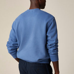 OEM/ODM Venta al por mayor por encargo O-cuello Sudadera de gran tamaño 100% algodón pulóver básico Sudaderas con capucha de peso pesado y sudadera - Product Image 5