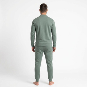 Hawk Eye Sports <b>Men's</b> Slim Fit Fleece Winter <b>Pullover</b> Hoodie Tracksuit Set Breathable Anti-Bacterial Polyester/Cotton Drawstring - Product Image 2