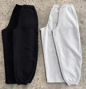 Conjunto Deportivo de Felpa de Color Sólido de Alta Calidad del Fabricante, Sudadera Holgada Informal Personalizada 100% Algodón, Conjuntos Deportivos con Capucha Extra Grande - Product Image 5