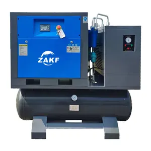 ZAKF ZAIV-10 7.5KW 10HP 8bar 1.1m3/मिनट इंटीग्रेटेड कटिंग एयर कंप्रेसर