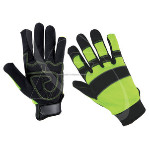 Gants de mécanicien personnalisés de bonne qualité pour un usage quotidien 2024 nouveaux gants mécaniques en gros gants en cuir du Pakistan - Product Image 1