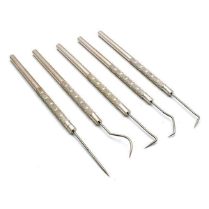 Ensemble de sculpteurs de cire à double extrémité outils de sculpture de modélisation de cire dentaire choix dentaires outil de sculpture d'argile de poterie de polymère inoxydable - Product Image 3