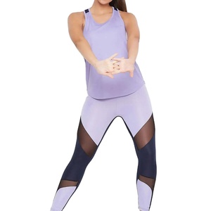 Women's High Quality Custom Breathable Gym Sports Tank <b>Tops</b> Wholesale Solid Color Plus Size Private Label - Product Image 5