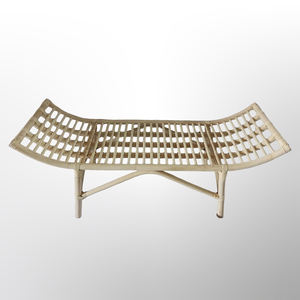 Banco de Cama de Ratán Natural de Diseño Simple, Duradero y Ecológico para Apartamento, Hogar u Hotel, Muebles y Decoración de Dormitorio - Product Image 2