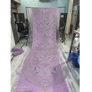 Robe Dirac somalienne fabriquée à la main par la fabrication indienne avec des vêtements culturels à perles complexes pour les mariages et les fêtes à prix d'exportation - Product Image 1