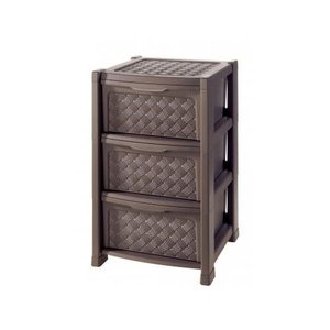 กล่องเก็บของประหยัดพื้นที่ 3C (39x39x63.5 ซม.) ARIANNA สีเวงเก้ 8025646909 - Product Image 1
