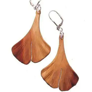 Pendientes de gota de madera de resina hechos a mano con estilo para mujer, joyería de fiesta a la moda, accesorios de regalo - Product Image 1