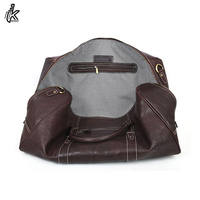Bolsa de Lona de Cuero Duradera de Gran Capacidad, Estilo Moderno 2022, Patrón Personalizado, Deportiva, de Moda, para Gimnasio, Viajes, Almacenamiento, Hecha a Mano