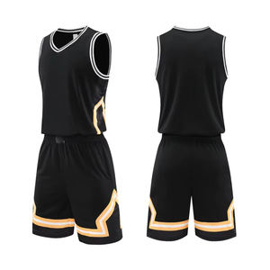 Venta caliente Uniforme de baloncesto de alta calidad Delgado Sin mangas Diseño informal Transpirable Color sólido Venta al por mayor Técnica de sublimación - Product Image 2