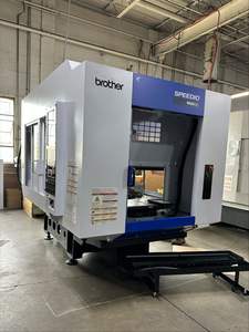 Centre d'usinage CNC de pointe – Brother SPEEDIO S500X2 avec BT30 haute vitesse, idéal pour la fabrication de pièces de précision - Product Image 6