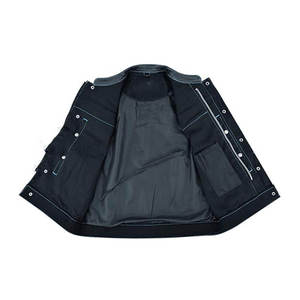 Chaleco de Cuero Genuino para Hombre, Nuevo Diseño, Gran Venta, Buena Calidad, Ideal para Venta en Línea - Product Image 6