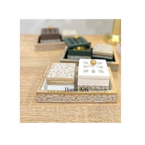 Nouvelle conception bois Mabkhara brûleur de luxe qualité taille personnalisée Bakhoor brûleur pour accessoires de décoration intérieure - Product Image 6