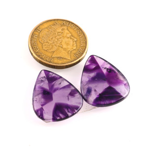 ZAHARA GEMS fait à la main étoile améthyste Cabochon en vrac naturel Rose coupe violet pierre précieuse pour la fabrication de bijoux en vrac - Product Image 3