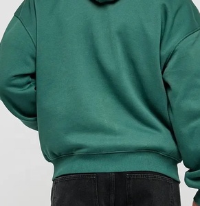 เสื้อฮู้ดผ้าฟลีซหนานุ่มสำหรับผู้ชาย เสื้อผ้ากีฬาฤดูหนาว ดีไซน์ซิป พิมพ์ลายสกรีน - Product Image 5