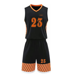 Ropa deportiva de poliéster Bsci para hombre, uniforme de baloncesto sin mangas, buena venta de ropa deportiva, conjuntos de camisetas de baloncesto de entrenamiento - Product Image 3