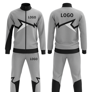 Chándal Deportivo Personalizado con Logotipo 2026, Impresión Digital Completa, 100% Poliéster, Cierre de Cremallera, Diseño Moderno, 260 Gramos, Ropa de Calle Otoñal - Product Image 2