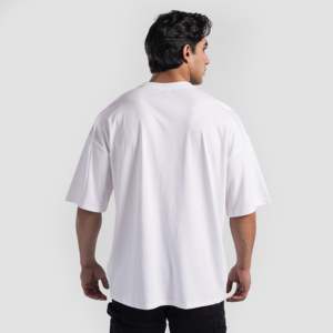 เสื้อยืด GAI-Tee (สีขาว) ผ้าคอตตอนเจอร์ซีย์ 100% ระบายอากาศได้ดี สไตล์สตรีท พิมพ์ลาย สำหรับผู้ชาย น้ำหนัก 180 กรัม ดีไซน์โลโก้แบบเรียบง่าย - Product Image 2