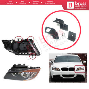 BHL39 support de phare support de réparation ensemble d'onglets côté gauche pour série 3 E90 E91 E92 E93 63116942725 Bross pièces automobiles - Product Image 2