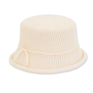 Custom Logo Embroidery Bulk Winter Knitted Bucket Hats Reversible Printed Pattern in Silk and Canvas for Fishing and Cycling - Product Image 1