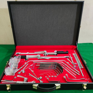 Ensemble complet de rétracteurs manuels Thompson en acier inoxydable pour chirurgie générale, système de rétracteurs hépatiques pour chirurgie abdominale, certifié CE - Product Image 6