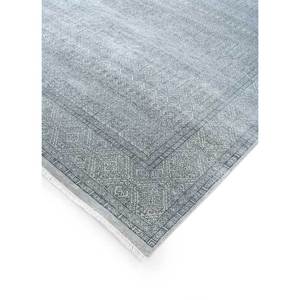 Viscaya Hand Knotted Wool <b>Rugs</b> Geometric Abstract <b>Boho</b> Design for Home Hallway Living Teenagers' <b>Rug</b>-Model SKWL-281 Grey Black" - Product Image 2