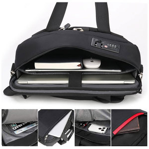 Sac pour ordinateur portable de haute qualité à logo personnalisé, logo personnalisé imprimé, sangle solide, sacs pour ordinateur portable à logo personnalisé - Product Image 5