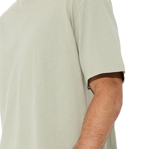 Camisetas de Hombre Personalizadas OEM de Alta Calidad, Transpirables, 100% Algodón Ecológico, 220g, Diseño Liso, Cuello Redondo, Tallas Grandes, Manga Corta, de Marca - Product Image 6