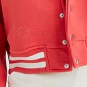 Veste de survêtement d'hiver en laine et coton de haute qualité, col montant, séchage rapide, respirante, style streetwear, service OEM personnalisé pour hommes - Product Image 6