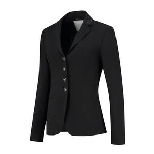 Classic <b>Horse</b> <b>Riding</b> Show Jacket Equestrian Competition Tailored Professional Fit Breathable Durable Cotton Fabric Elegant - Product Image 6